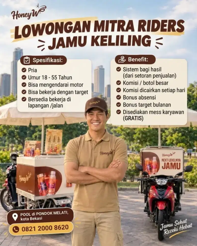 Lowongan Mitra Sales Jamu Keliling