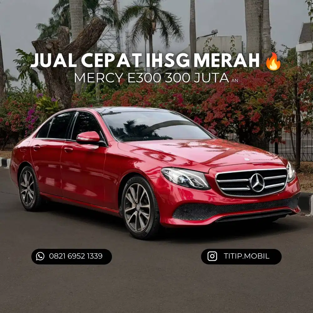 [CASH] Mercedes-Benz E300 Executive Sedan 2017