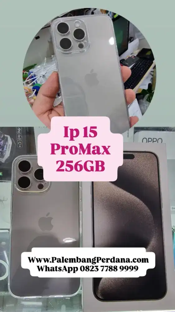 IPHONE 15 PROMAX 512GB IBOX NATURAL