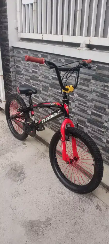 BMX 20 element razor X stang rotor berputar 360 derajat bahan besi