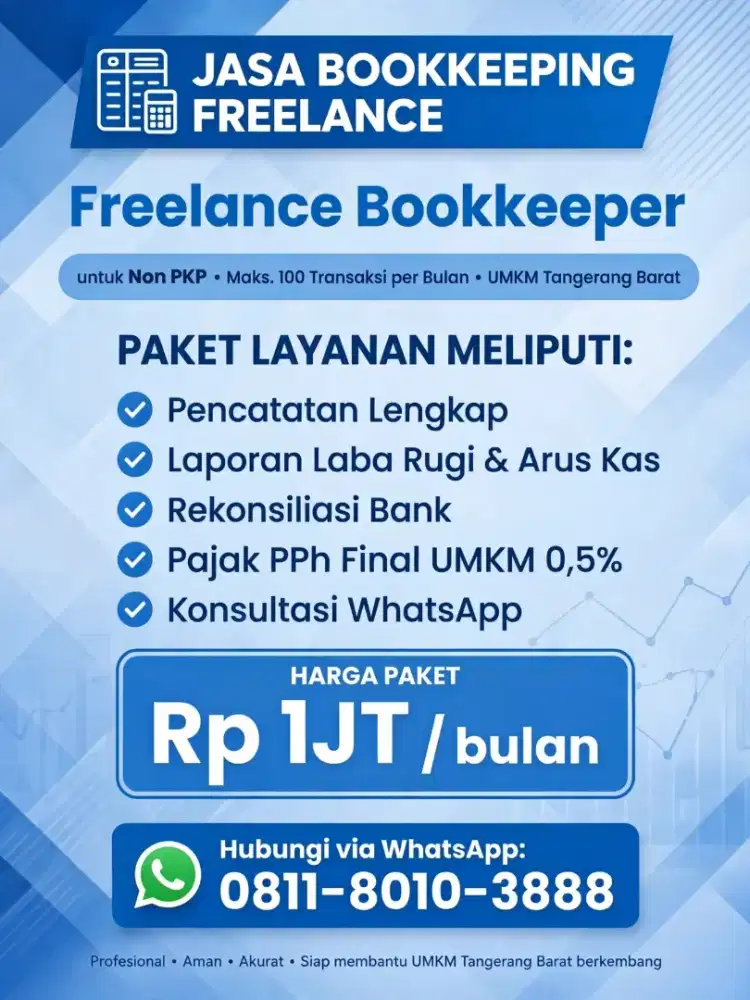 Cari Pekerjaan Akunting Freelance