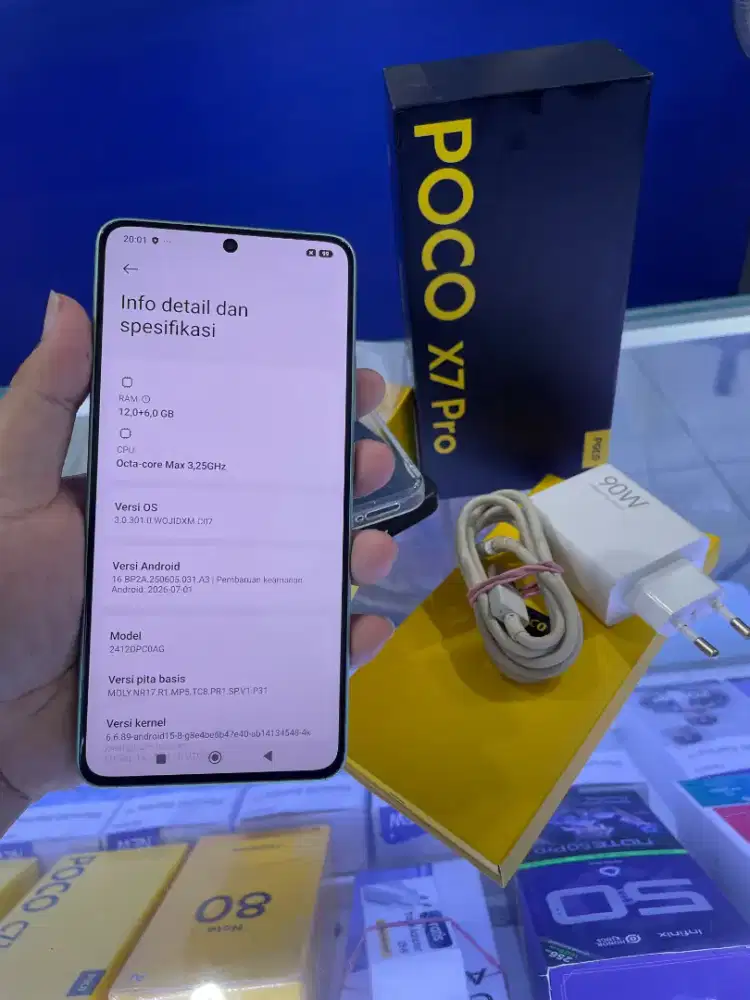 Poco X7 pro 12/512 Seken