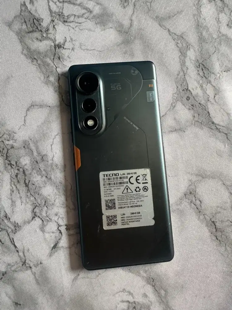 TECNO POVA CURVE 5G RAM 8/256 MULUS