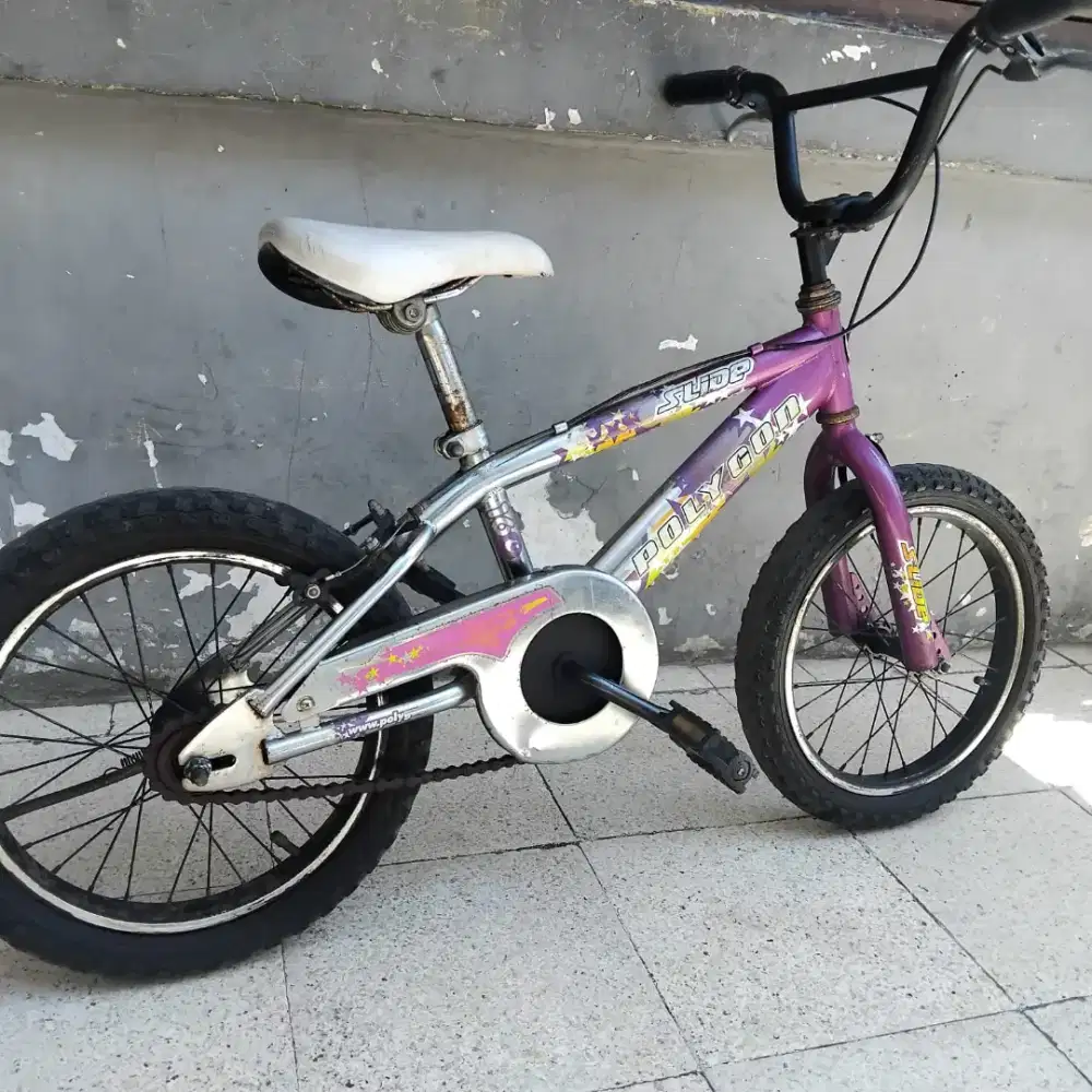 Speda BMX Polygon ukuran 16 original