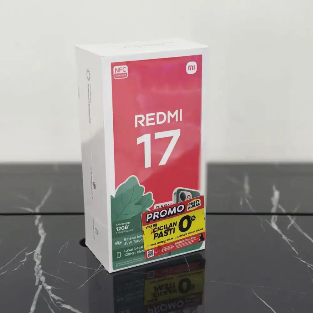 Flash sale redmi 17 cod gratis ongkir kredit tanpa ribet