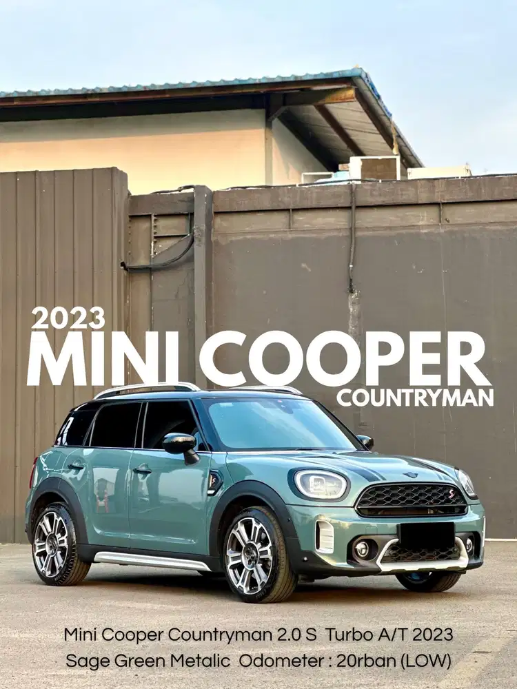 Mini Cooper Countryman 2.0 S A/T 2023 KM ANTIK LIKE NEW