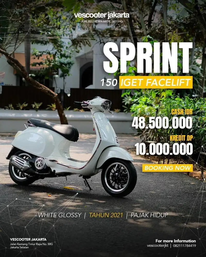 VESPA SPRINT 150 IGET FACELIFT 2021