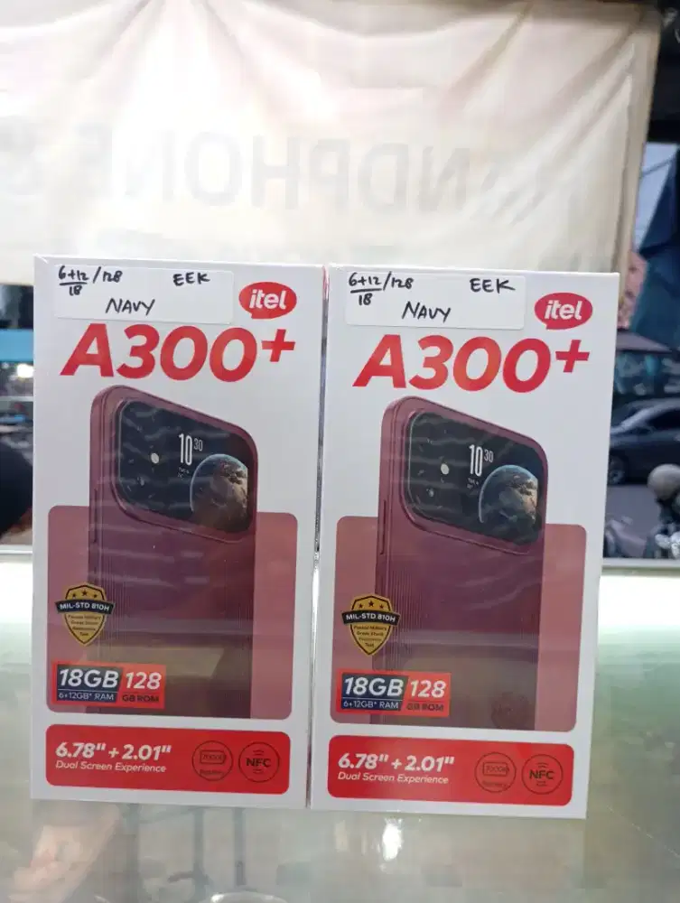 ITEL A300+ RAM TOTAL 18GB / 128GB NFC