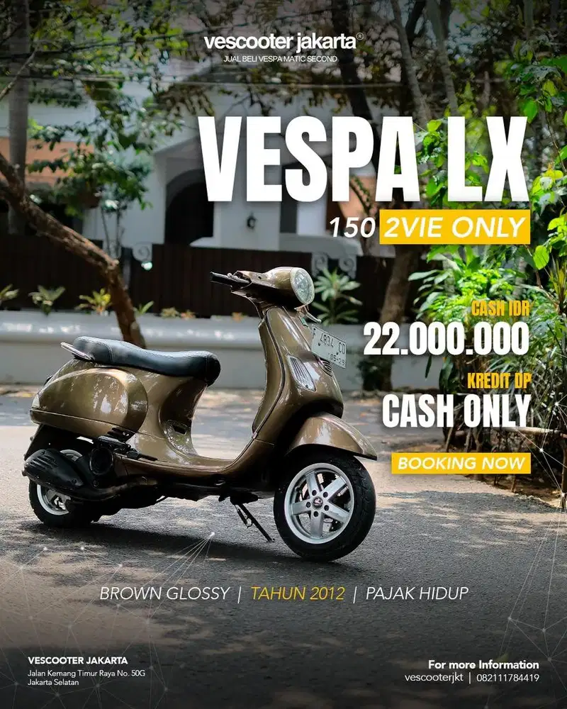 VESPA LX 150 2VIE 2012