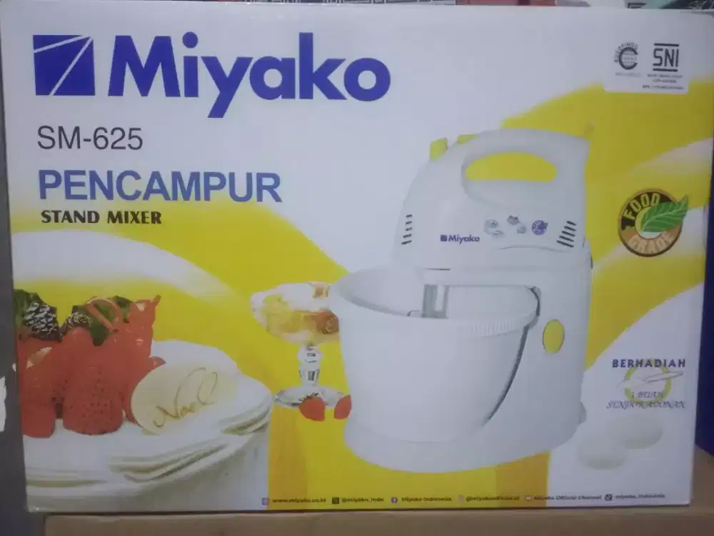 mixer miyako sm 625 kondisi baru