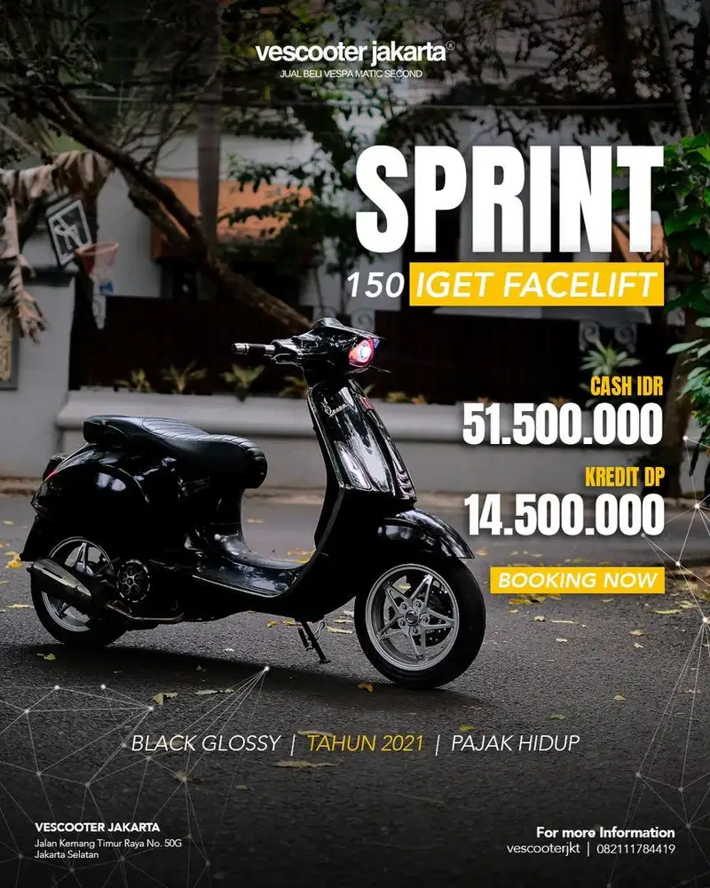 VESPA SPRINT 150 IGET FACELIFT 2021
