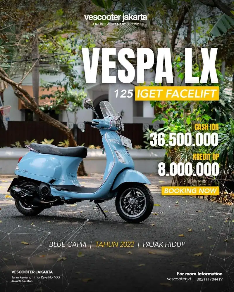 VESPA LX 125 IGET FACELIFT 2022