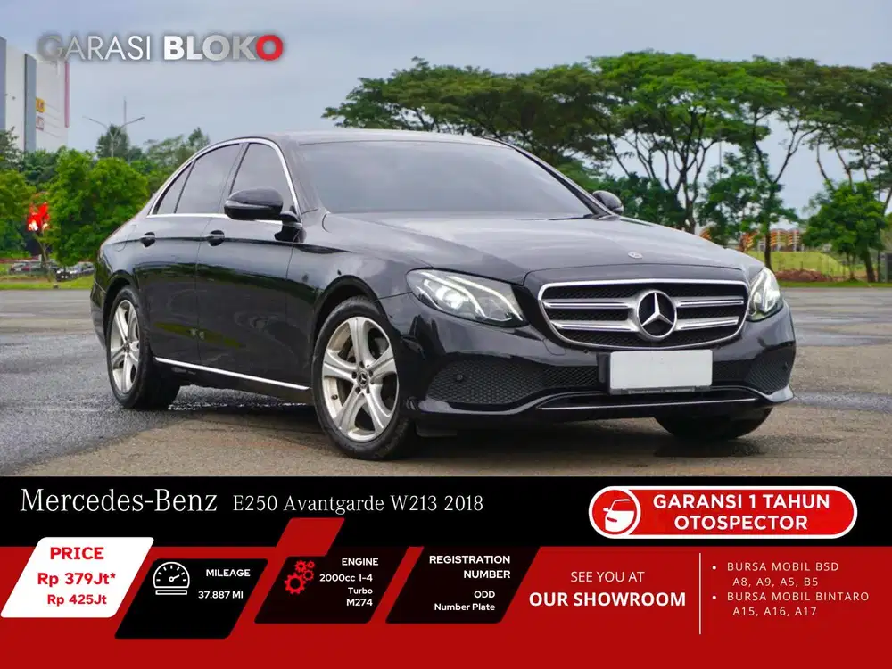 Mercedes-Benz E250 Avantgarde W213 2018