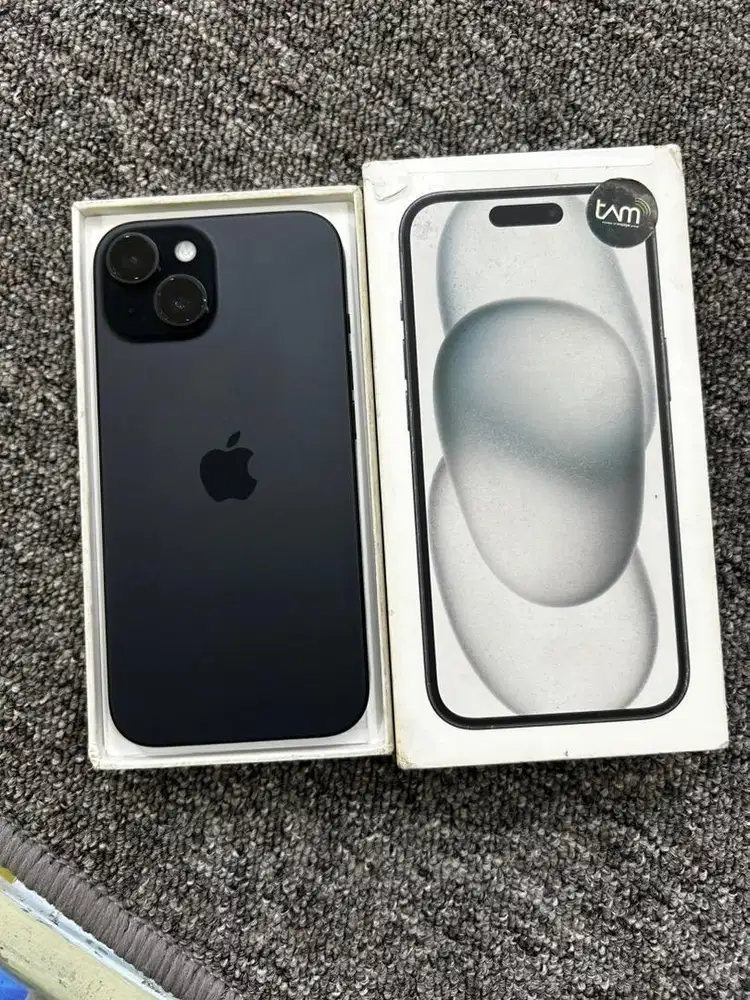 Iphpne 15 128gb super mulus ibox garansi maret 2027