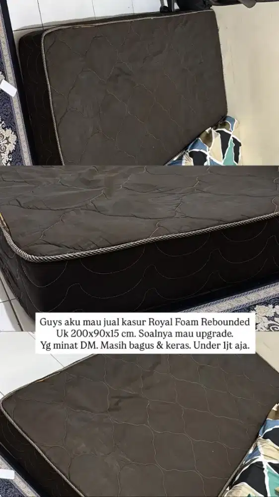 Kasur Rebounded 200*90*15