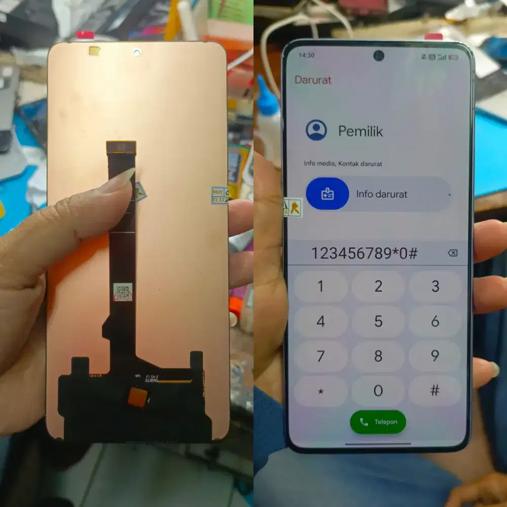 LCD REDMI NOTE 13PRO 5G OLED GRATIS PASANG