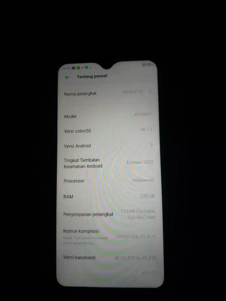 Oppo A11K RAM 2/32 TERMURAH 300RB PAS SIAPA CEPAT IKLAN ADA HP MSH ADA