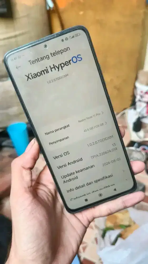 Redmi NOT 11 PRO .RAM 8 INTERNAL 128GB