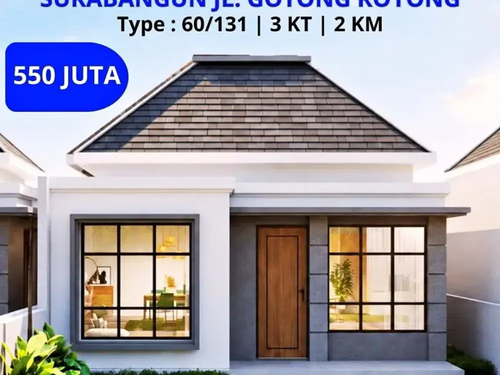 Rumah area Sukabangun 2 Palembang