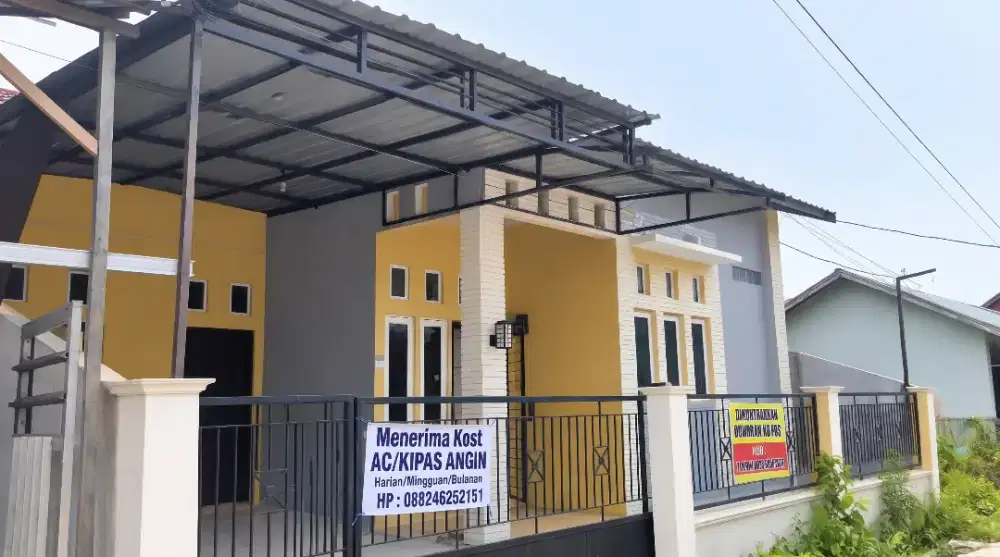 Digadaikan Rumah dekat Kampus ULM dan UNISKA