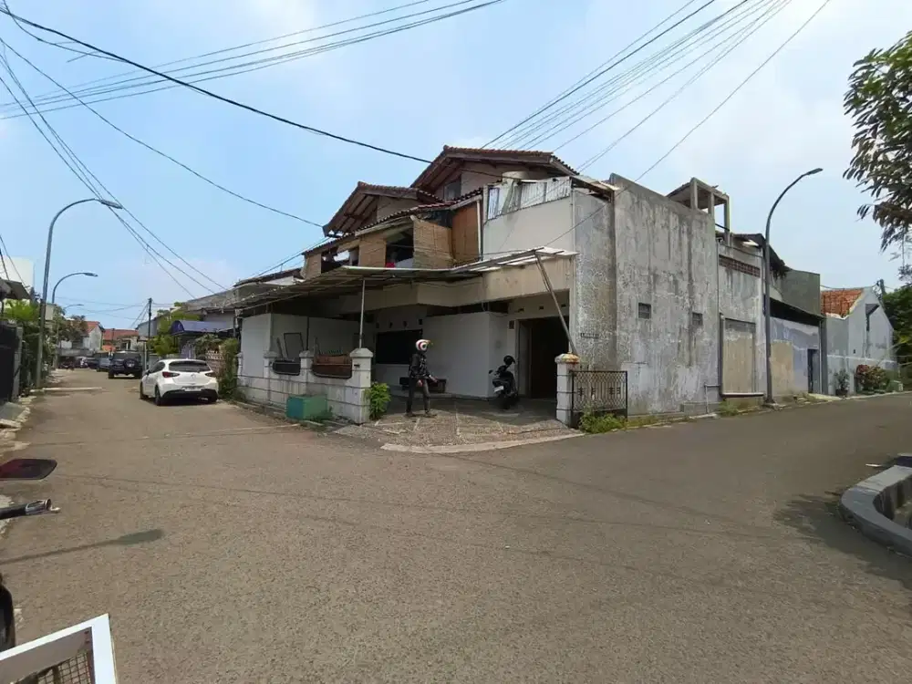 Rumah Hook Cijerah, SHM + IMB, Parkir 2 Mobil