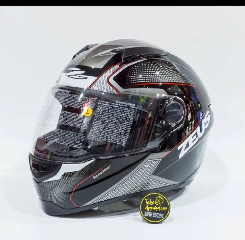 Helm 90% masih bagus