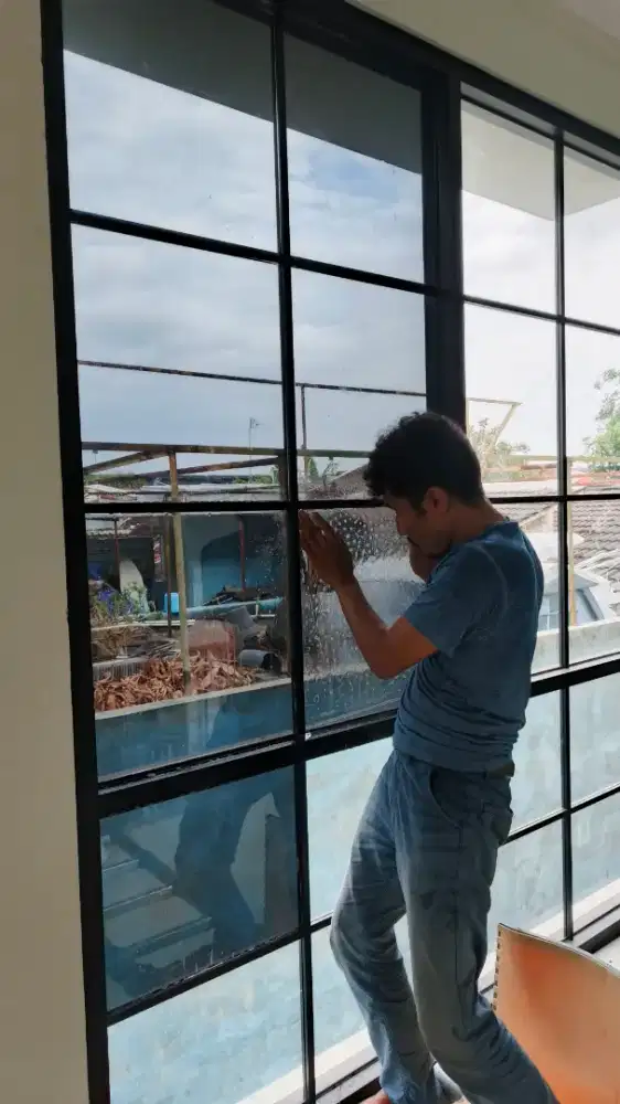 Kaca Film Oneway & Sticker Sandblasting Rumah & kantor