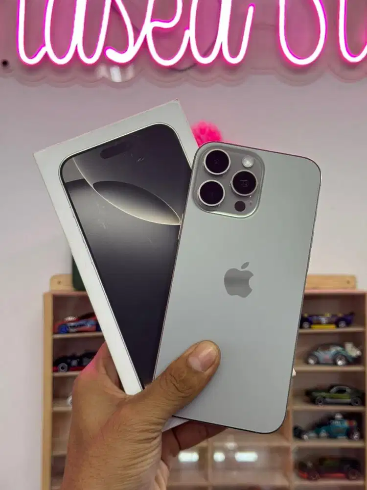 Iphone 16 promax 1TB natural second mulus Becuk