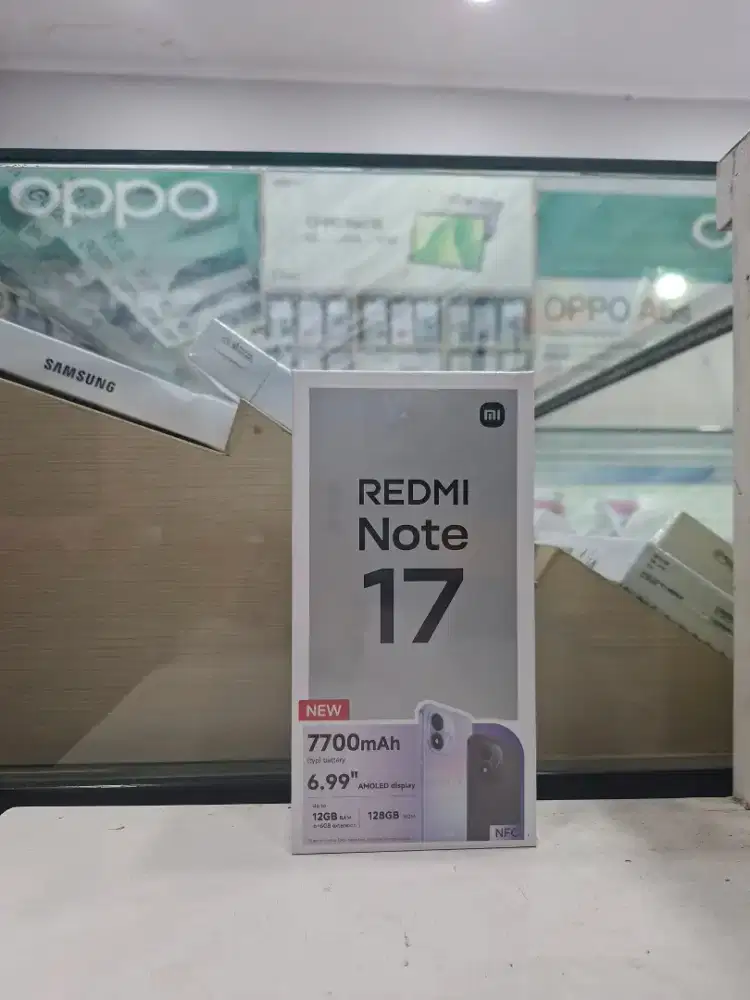 REDMI NOTE 17 4G 6/128 NEW MURAH GARANSI RESMI