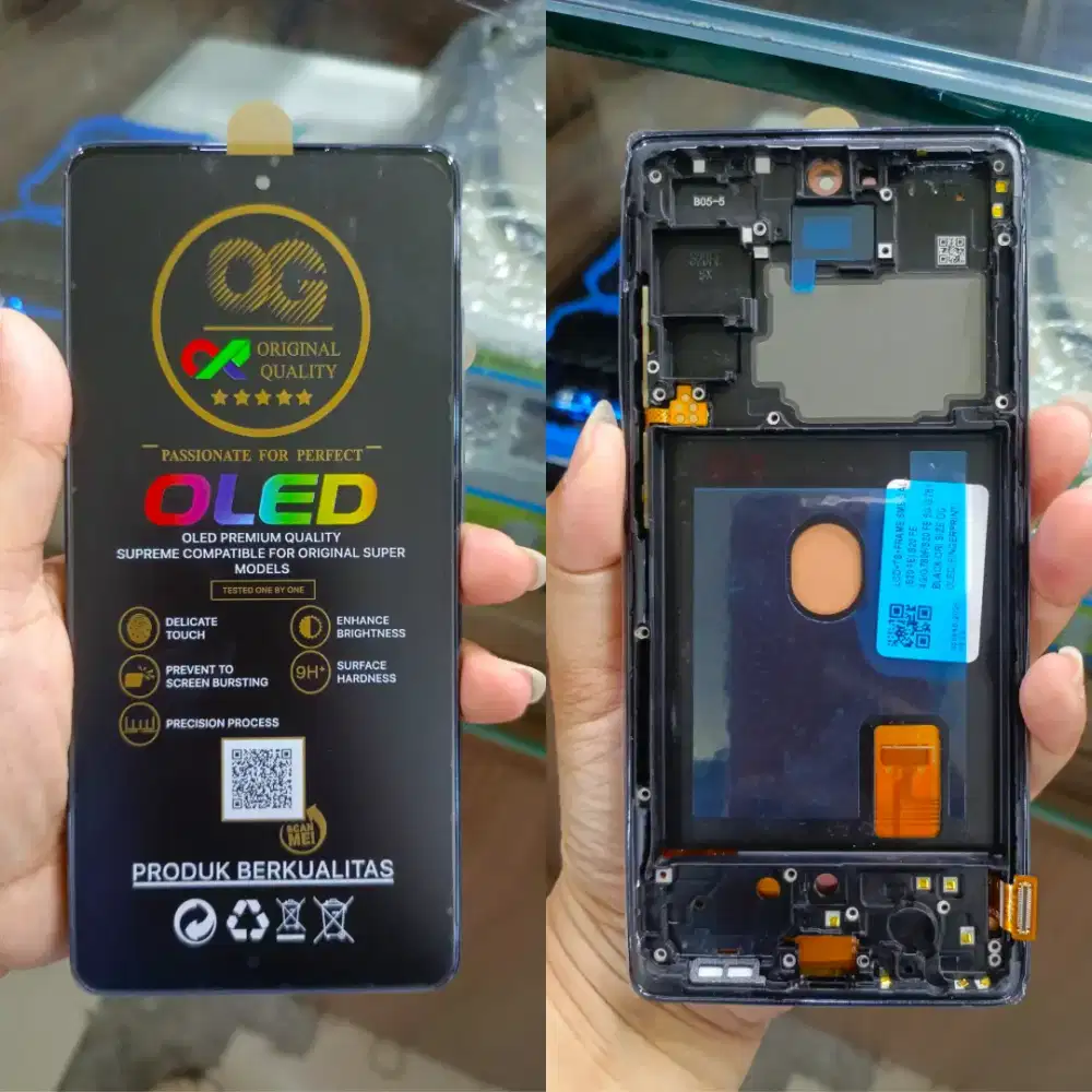 LCD SAMSUNG S20 FE OLED GRATIS PASANG