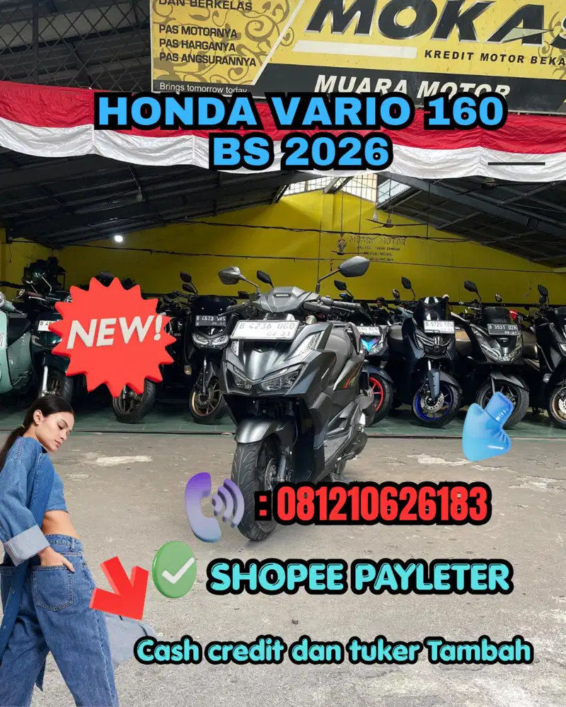 HONDA VARIO 160 CBS 2026 CAHS CREDIT