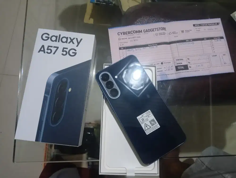 Samsung a57 5g baru buka kotak