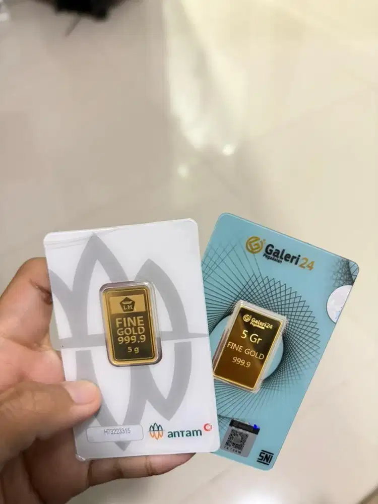 Dijual Emas Antam dan Galeri 24