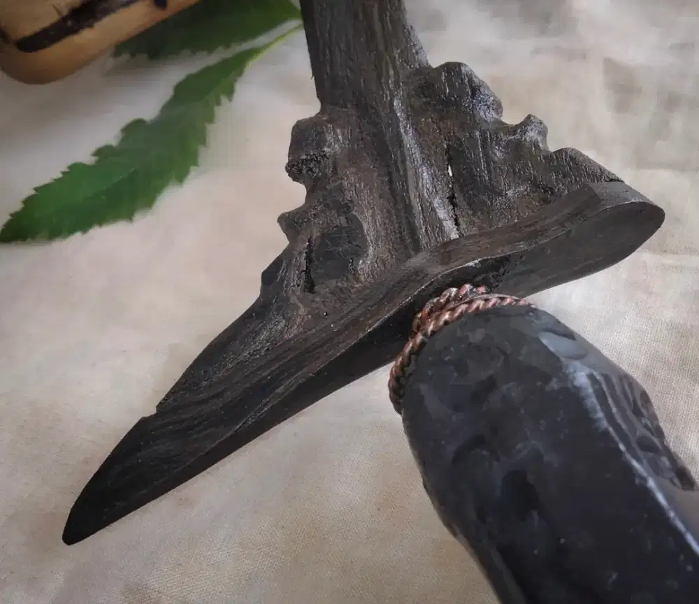 keris sepuh omyang jimbe pamor sodo banyu mili est cirebon pajajaran