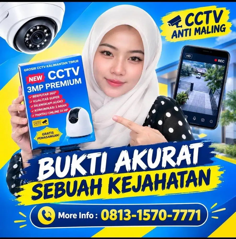 GROSIR CCTV ANTI MALING BISA PANTAU DIHP