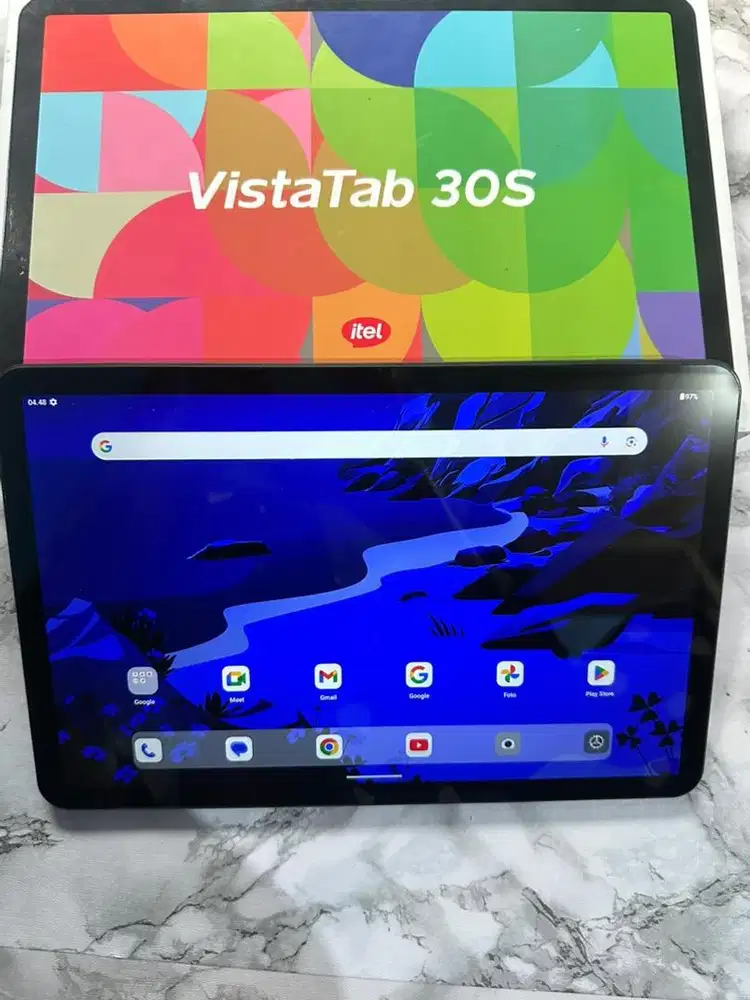 ITEL VISTATAB 30S RAM 4/128 MULUS LENGKAP