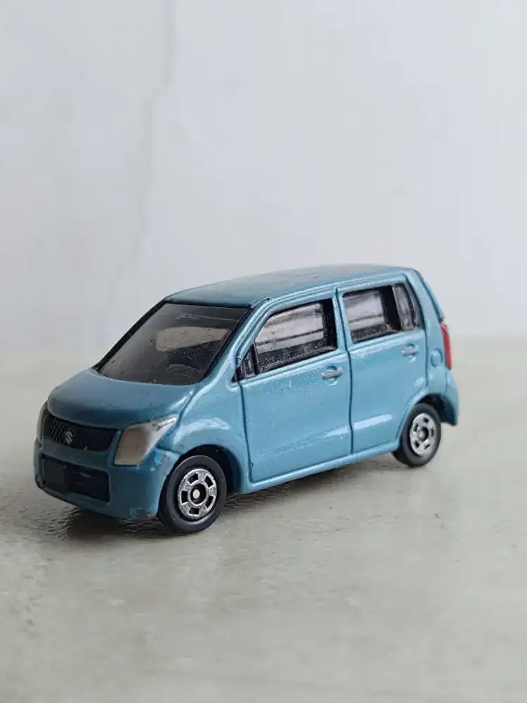 Tomica Suzuki Wagon R Karimun Takara Tomy No.58 Loose Biru Diecast