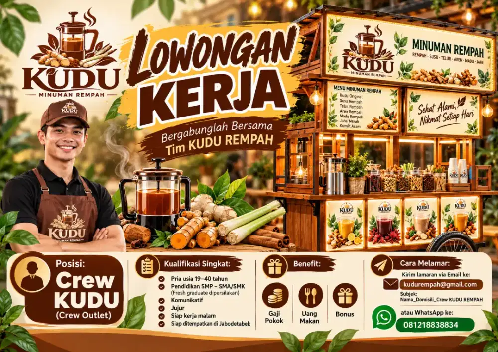 loker minuman rempah