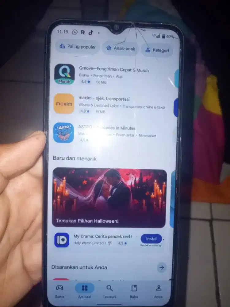 Realme c21y bekas