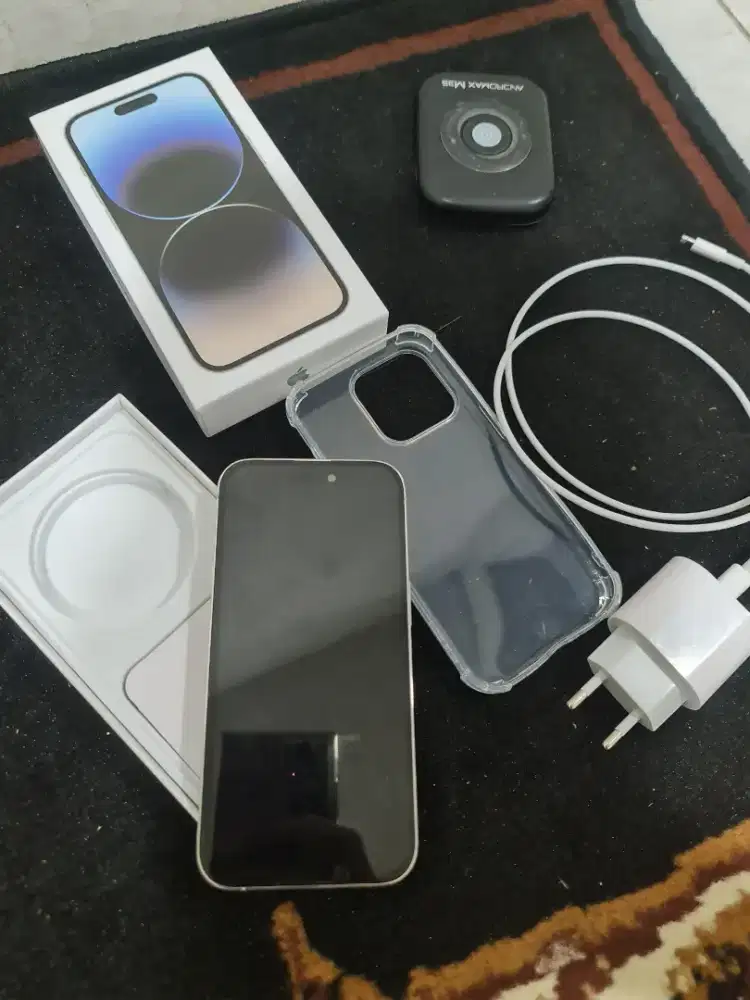 Iphone 14 Pro 256gb fullset warna putih