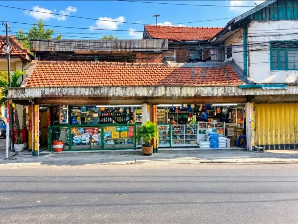 DIJUAL RUMAH USAHA RAYA KREMBANGAN