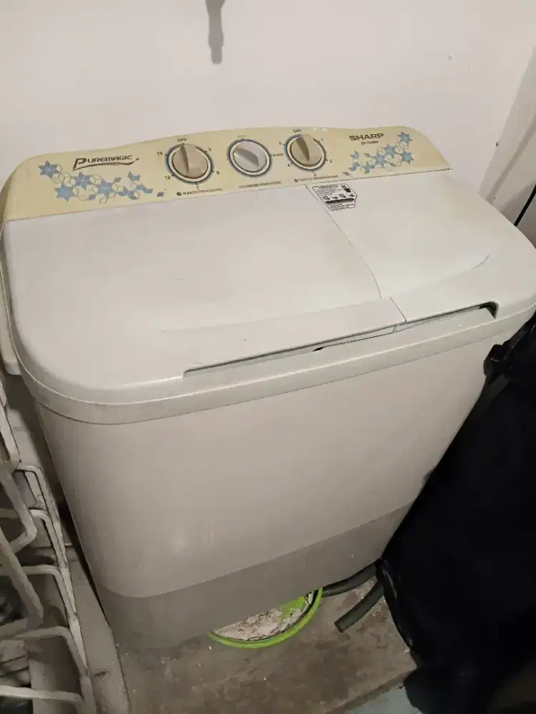 Jual Cepat 350ribu Mesin Cuci Sharp 8kg 2 tabung