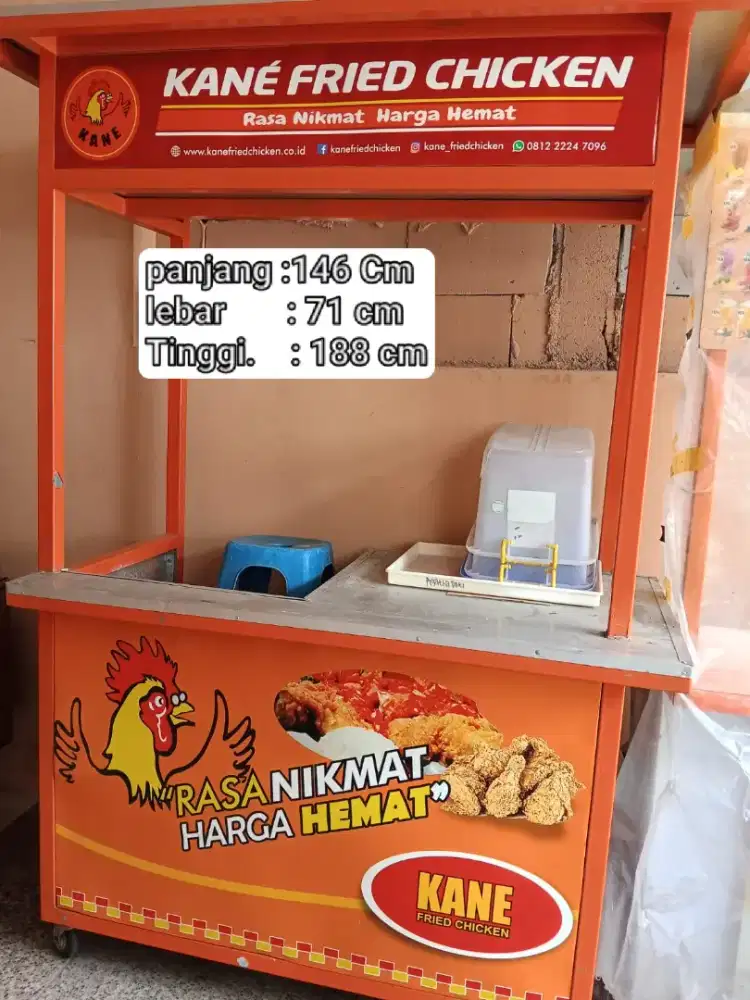 Free Ongkir!! Dijual 2 gerobak hanya 2,8 JT