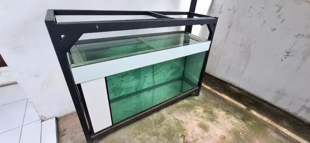 Aquarium + rak uk 155x60x65