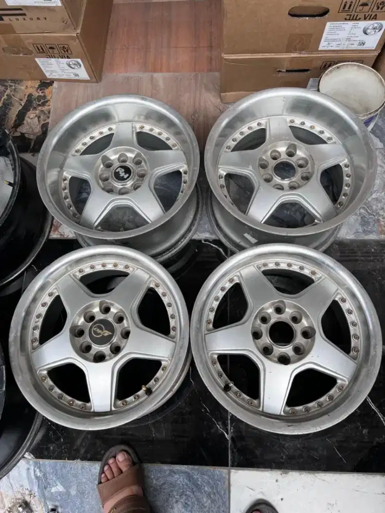 Velg celong ring 15x7-8,5 pcd 4x100/114,3 ET 40-30