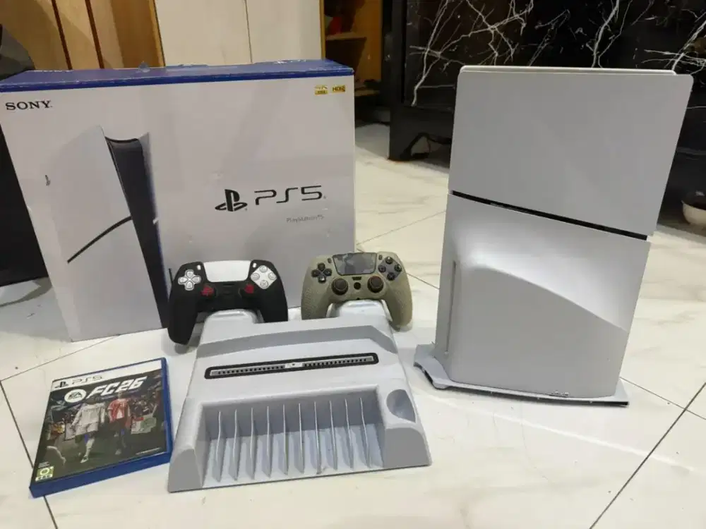 PS5 Fullset + Controller DualSense – Siap Gaming