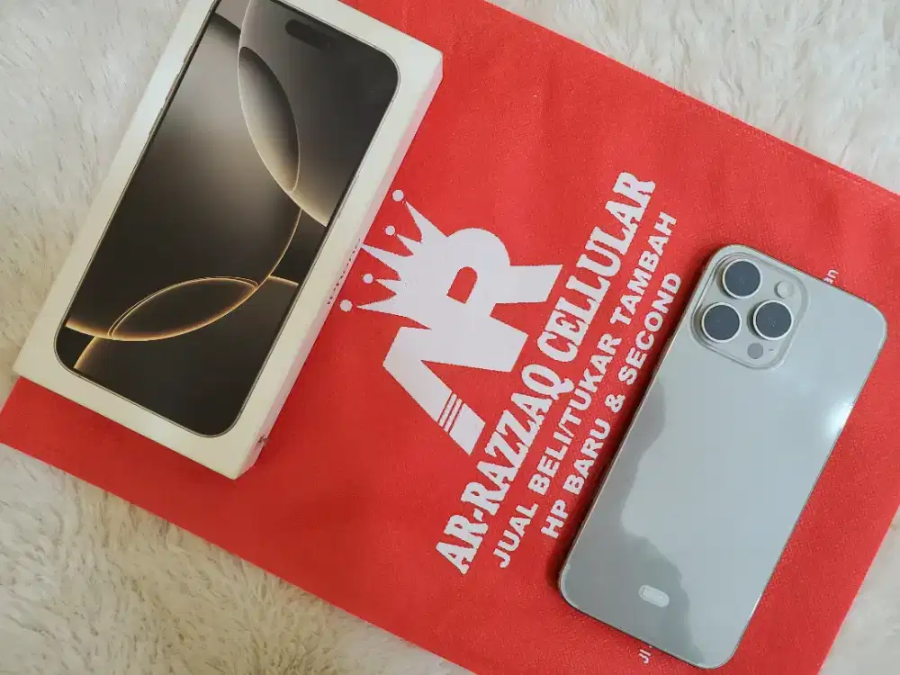 IPHONE 16 PROMAX 256 GB RESMI