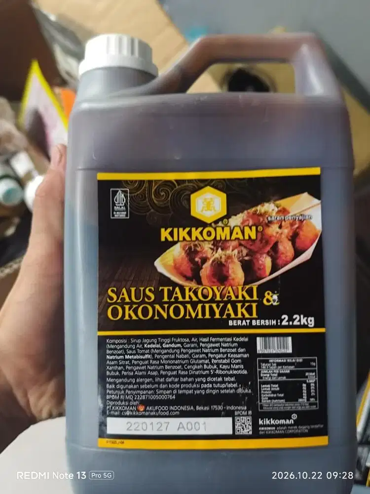 Saus takoyaki okonomiyaki kikkoman