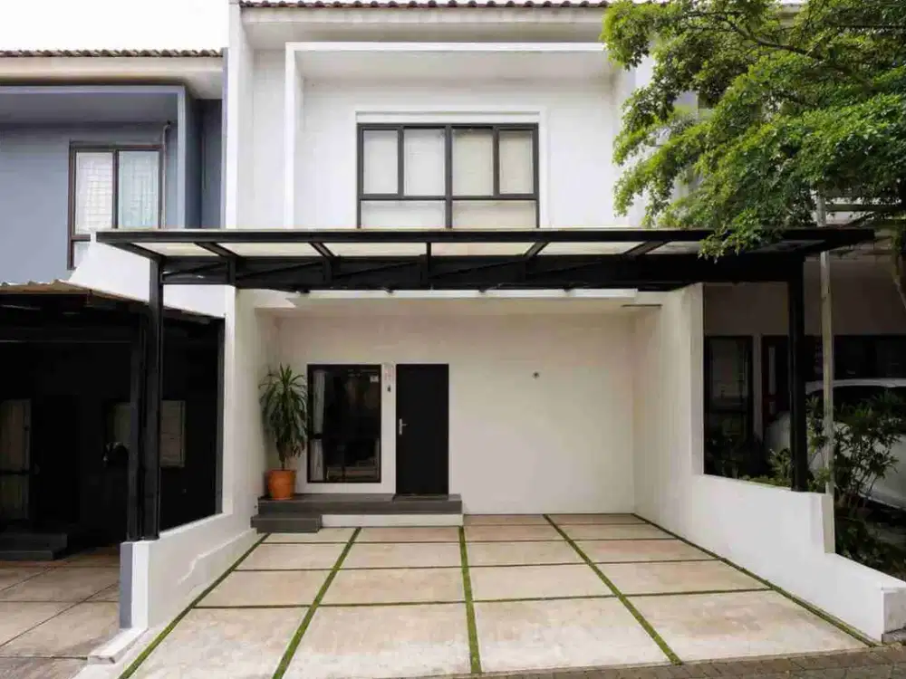 Dijual rumah bagus furnish 2 lantai cluster area cinere