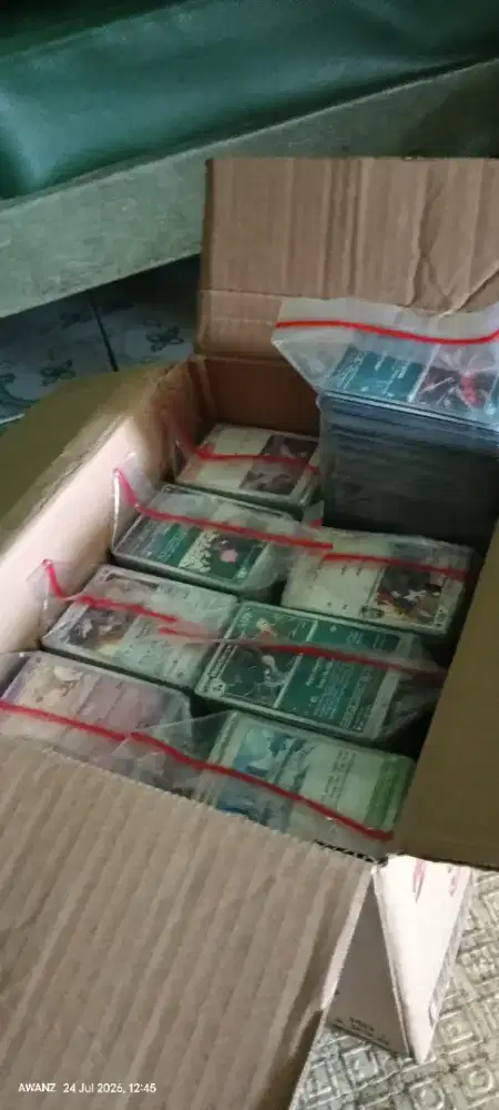 Bulk kartu pokemon japan 1kg bekas